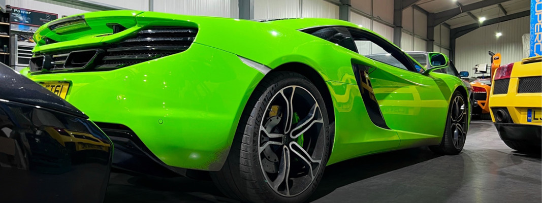 McLaren Tuning centre in London