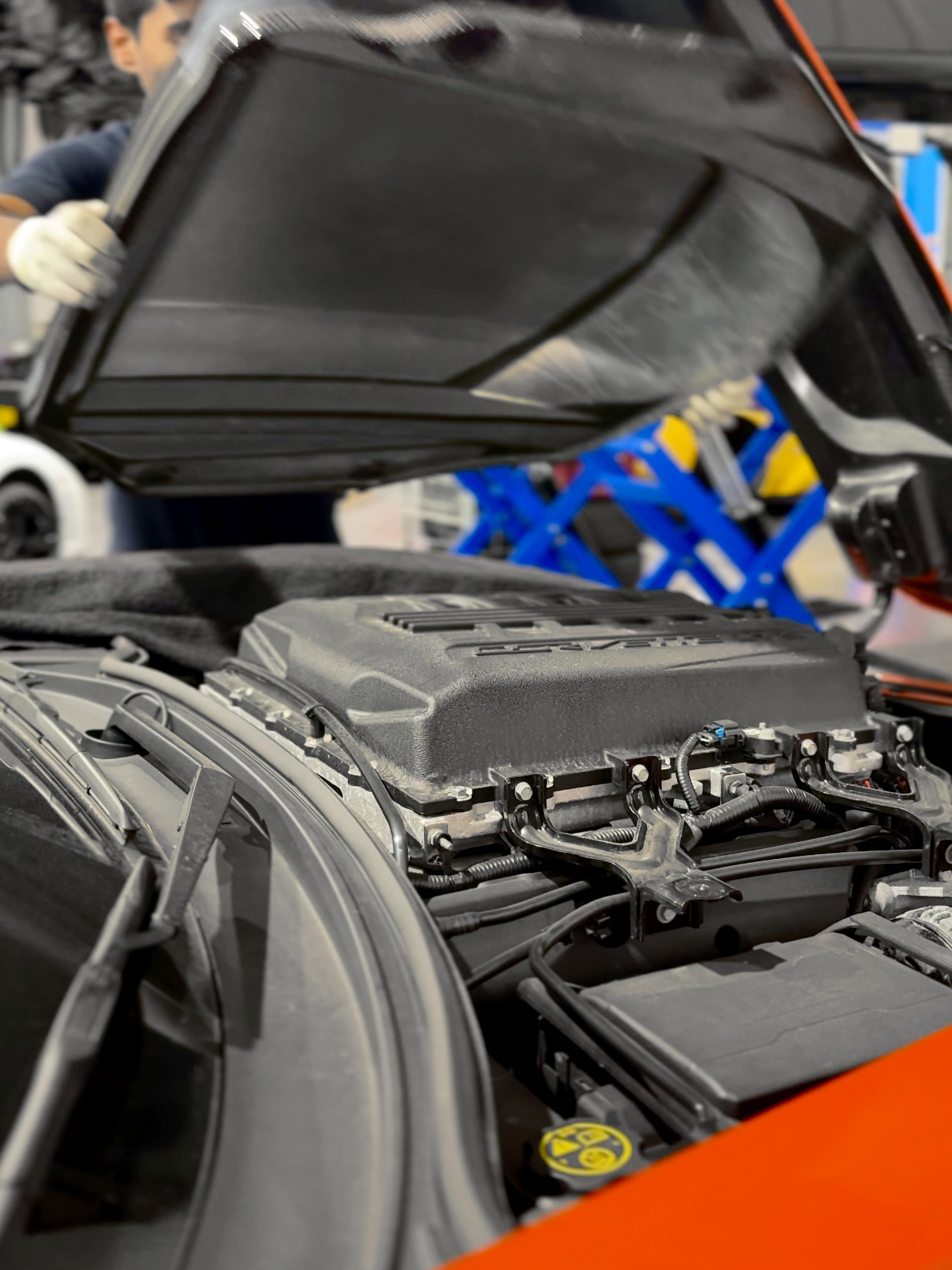 corvtte zr1 servicing in London