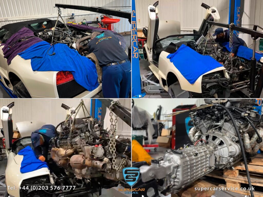 Manual conversion lamborghini_Supercar_service_UK_ Lamborghini manual Conversion_supercar_service_action_2